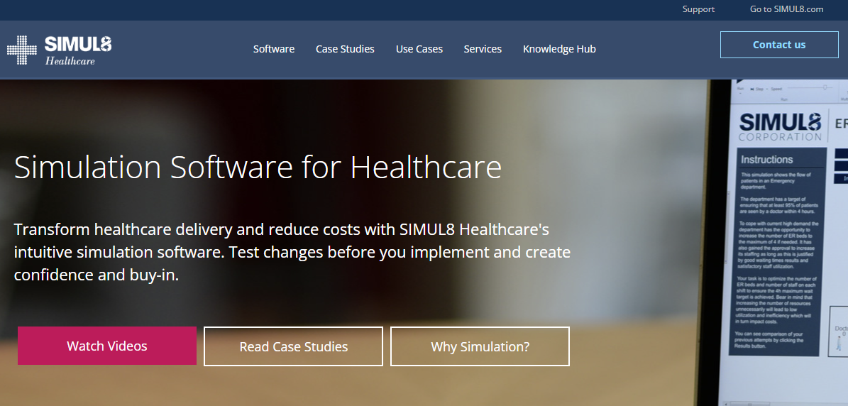 SIMUL8 Healthcare gallery image