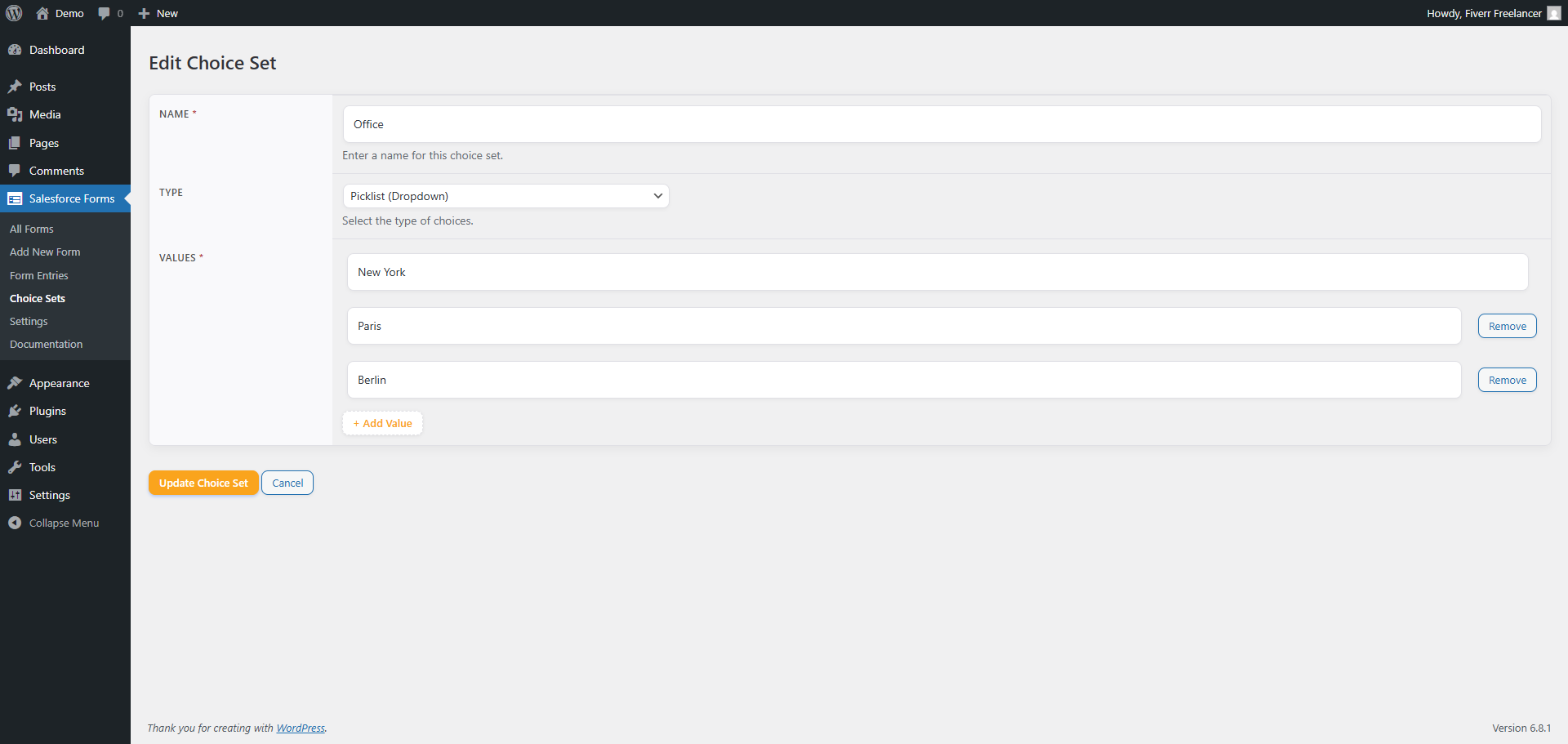 Media Bentuk WordPress ke Salesforce - Buat borang No-Code yang menyegerakkan dan kes dengan serta-merta 2