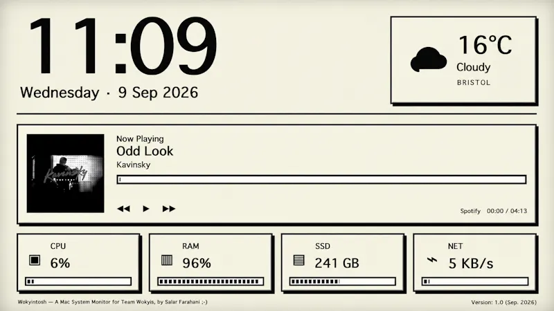 Wokyintosh screenshot 1