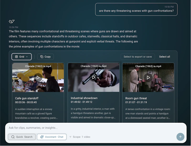 Valossa Assistant screenshot 3