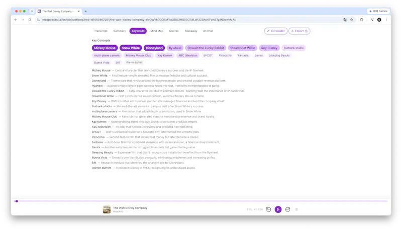 Readpodcast AI screenshot 5