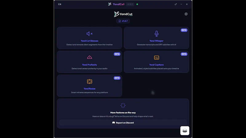 YondCut screenshot 1 (video preview)