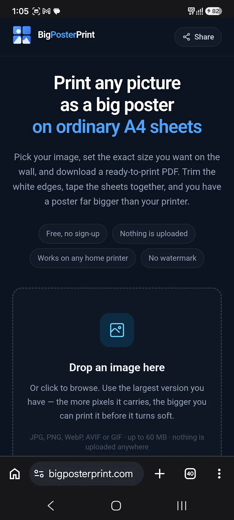 BigPosterPrint screenshot 2
