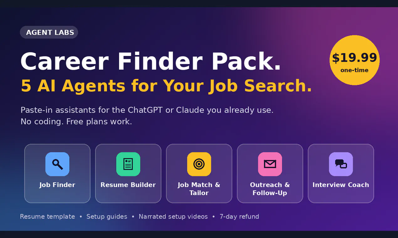 Agent Labs Career Finder gallery image