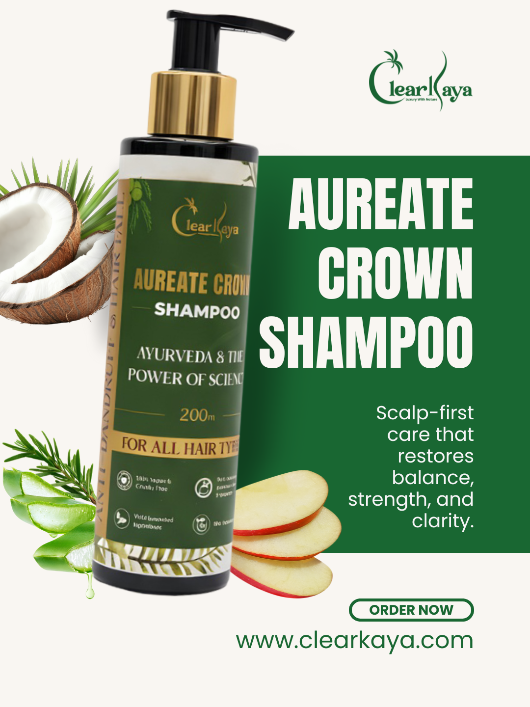 ClearKaya Aureate Shampoo gallery image