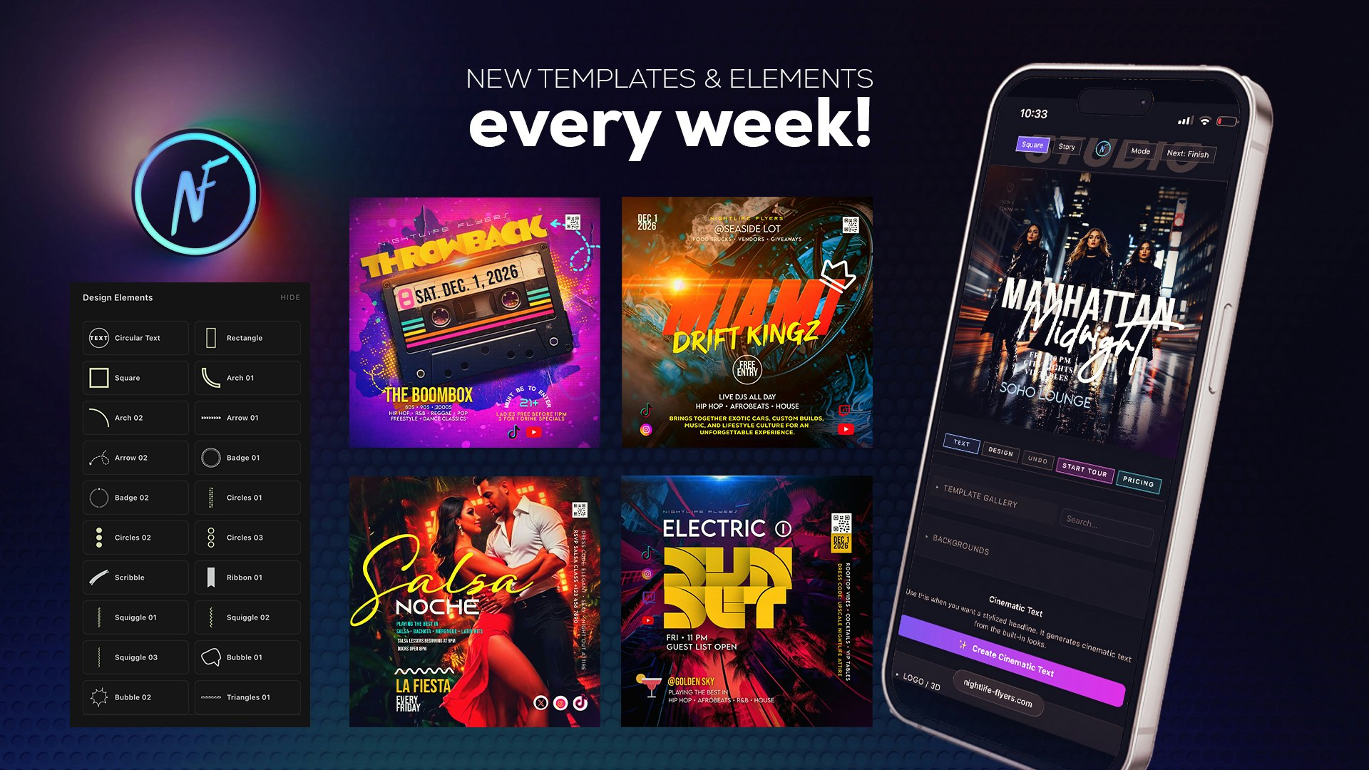 Nightlife Flyers gallery image