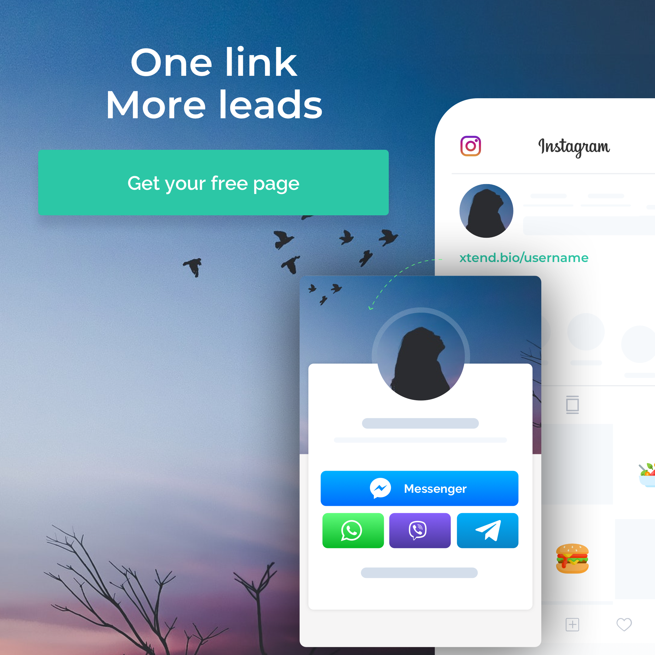 xTend.Bio Link for Instagram gallery image