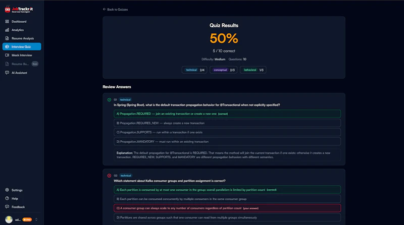 JobTrackr.it screenshot 6