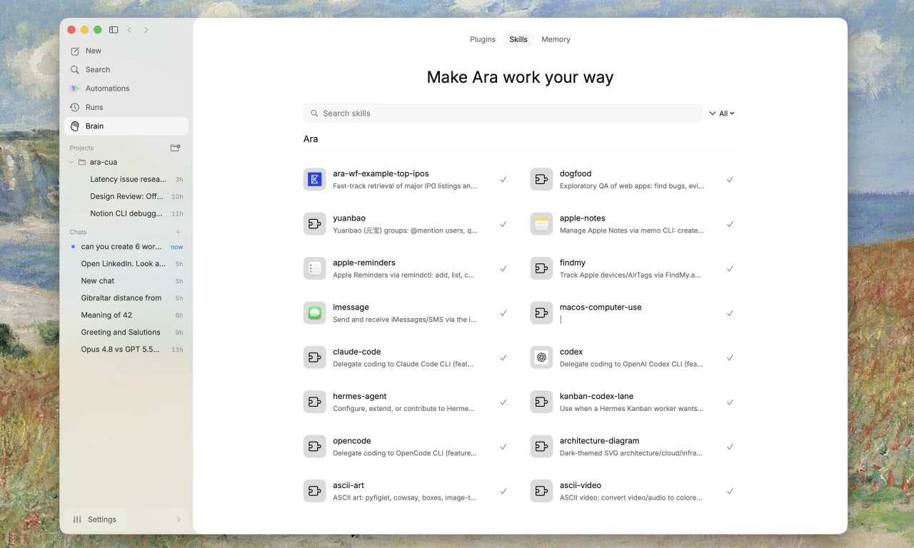 Ara screenshot 4