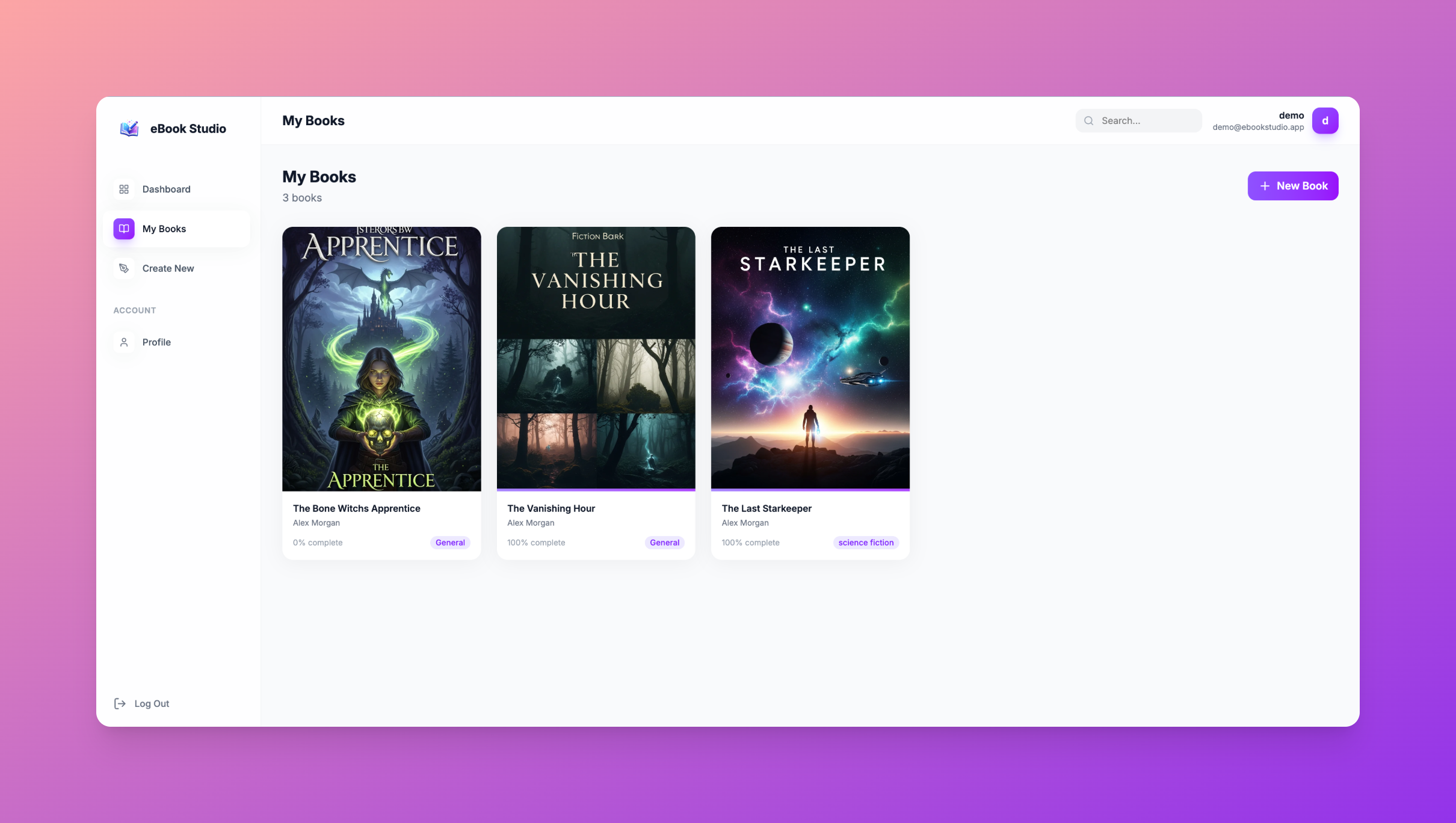 eBook Studio gallery image