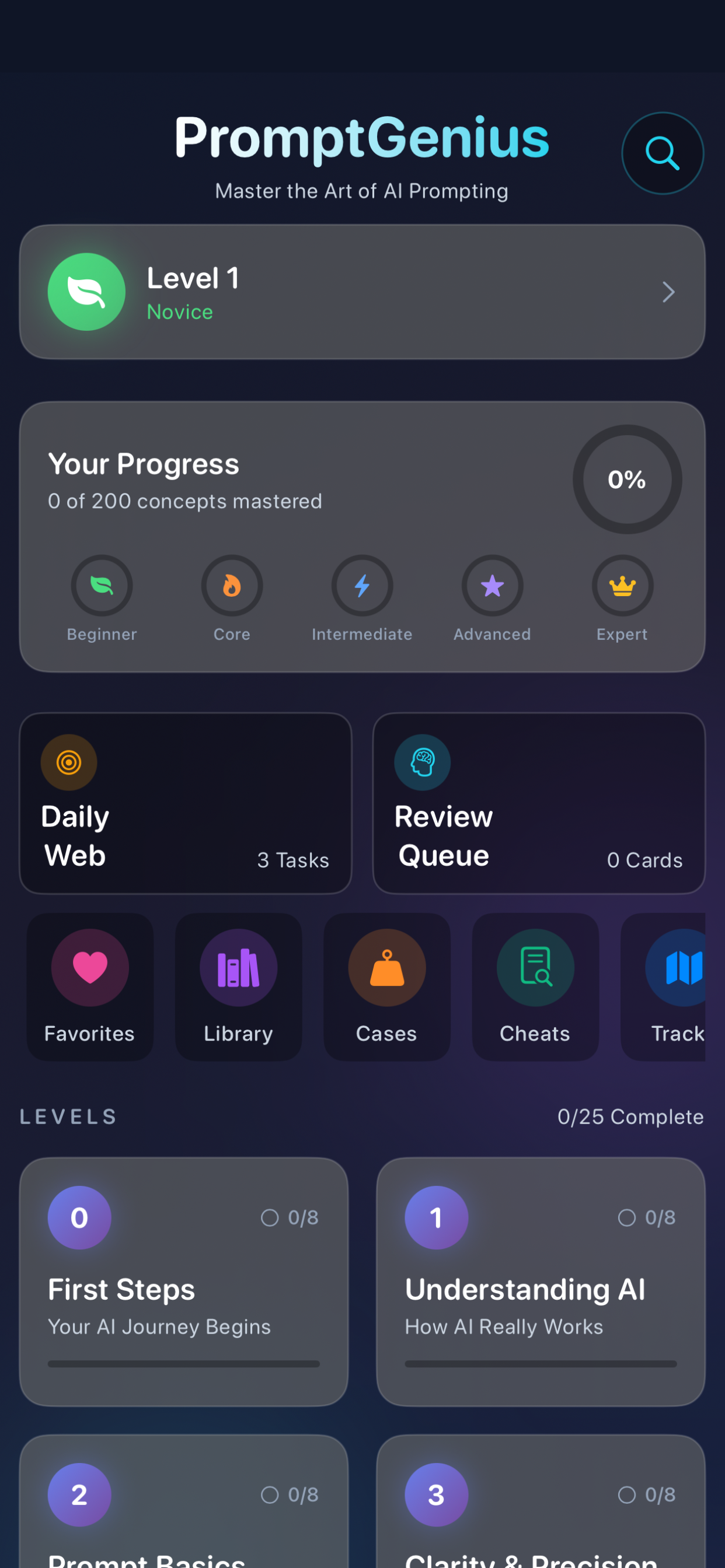 AI PROMPT GENIUS - Main product screenshot demonstrating key features and user interface