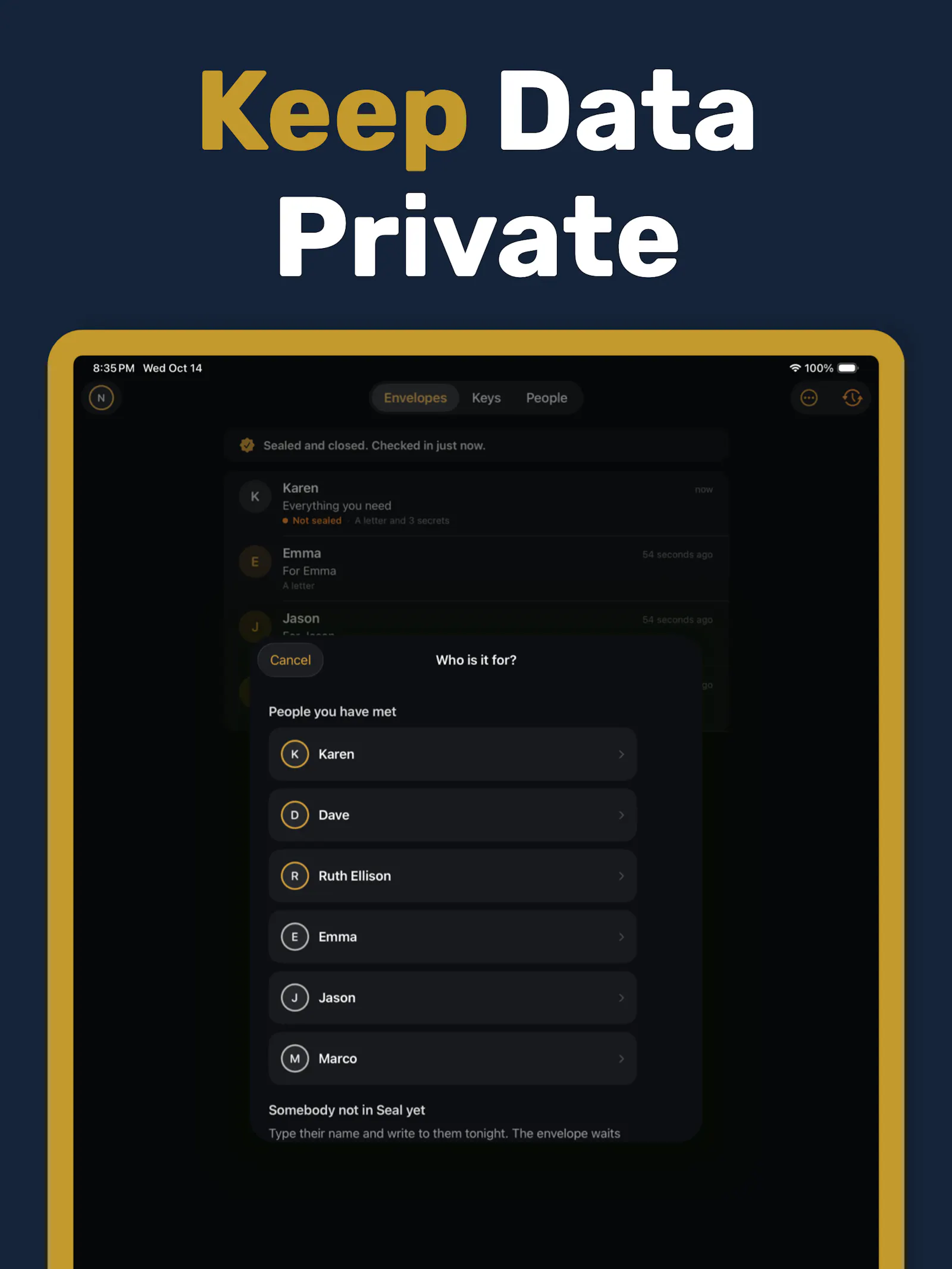 Seal screenshot 11