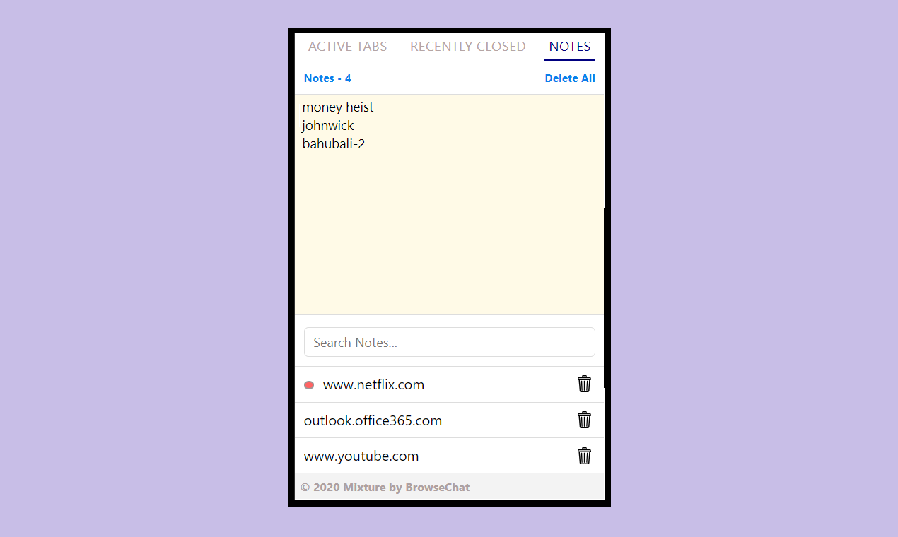 Mixture - Domain Specific Quick Notes gallery image