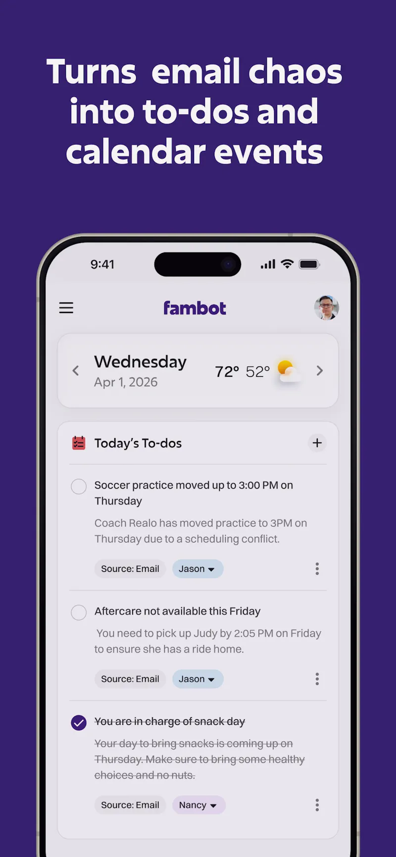 Fambot screenshot 6