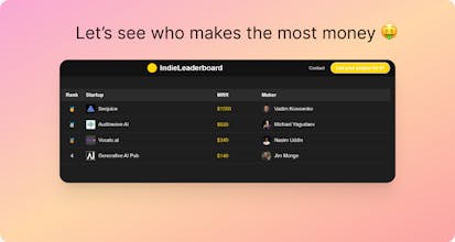 IndieLeaderboard gallery image