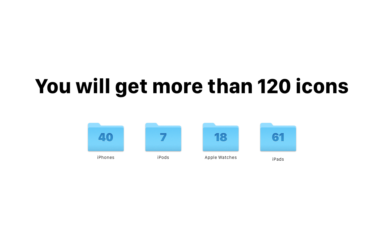 Apple Products Icons gallery image
