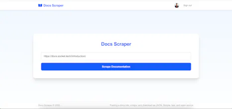 Scrape Docs gallery image