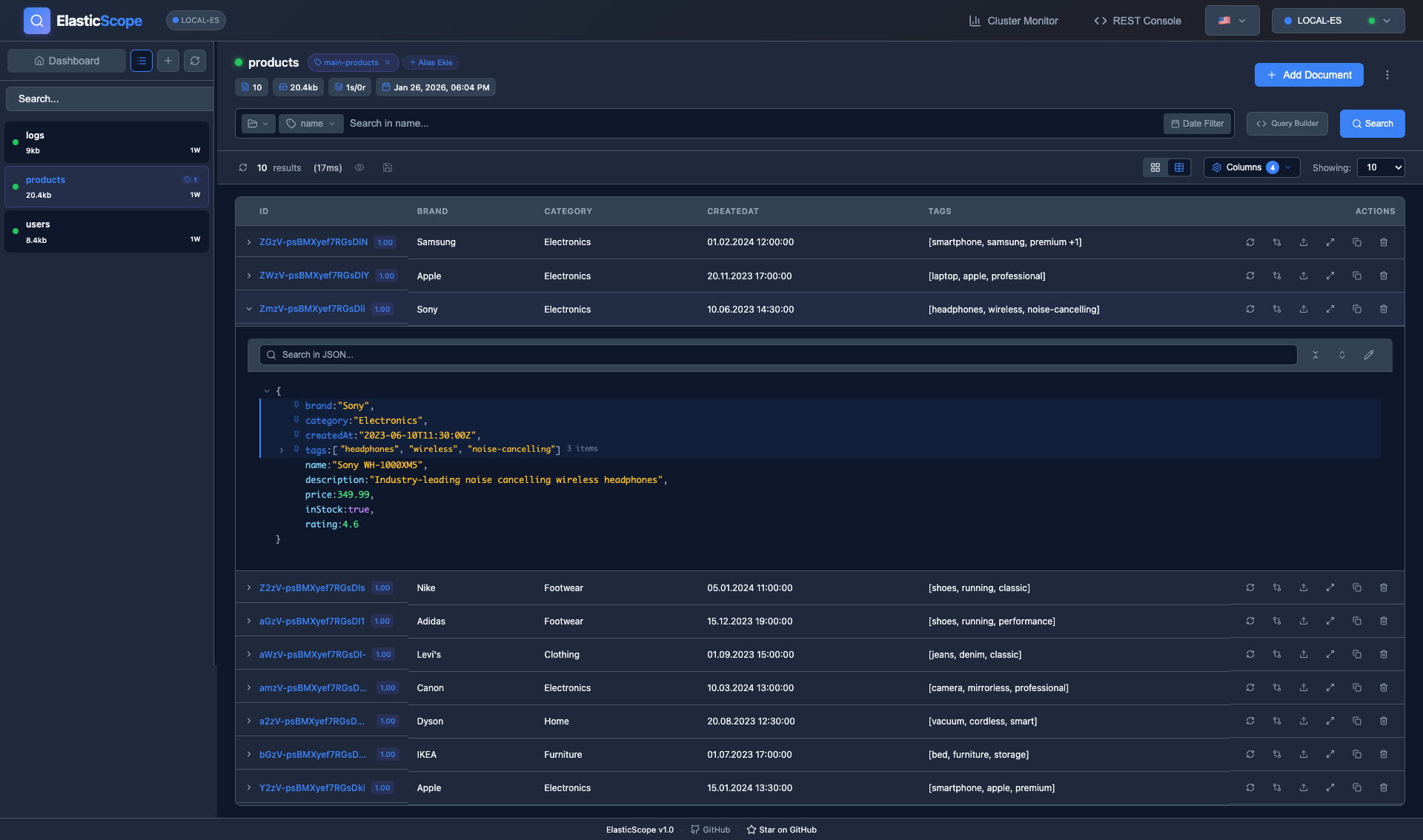 ElasticScope gallery image