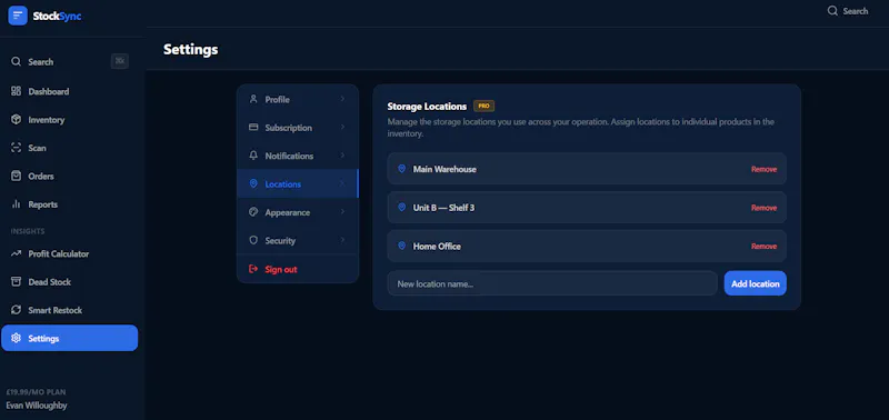 StockSync screenshot 6
