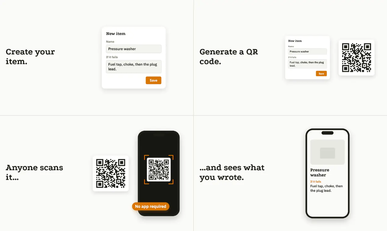 ItemQR.app gallery image