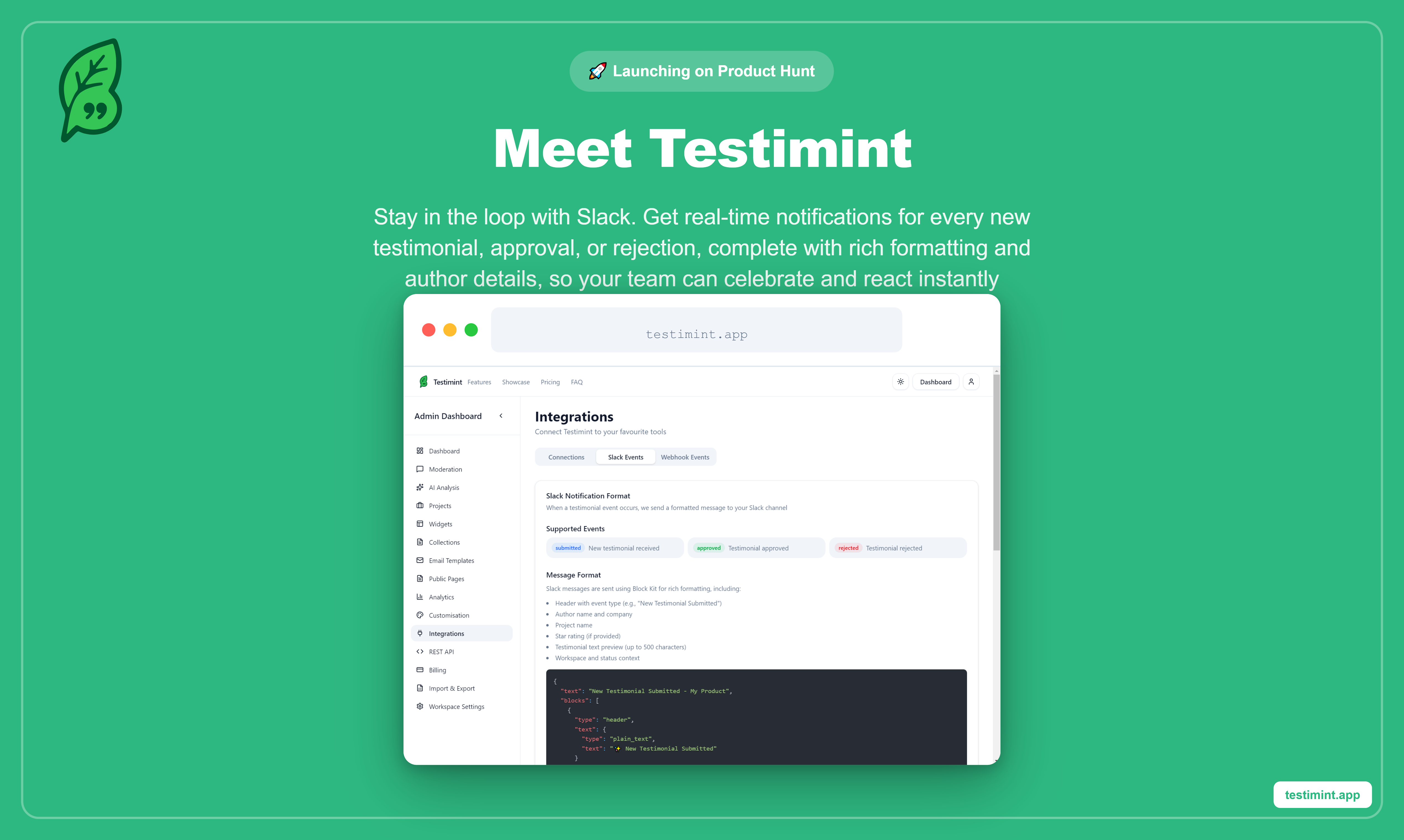 Testimint gallery image