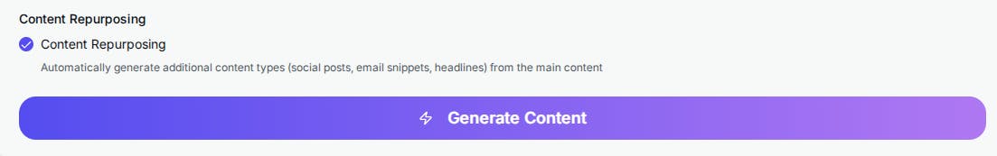 AI Generator Blogs, Emails, Social, More gallery image