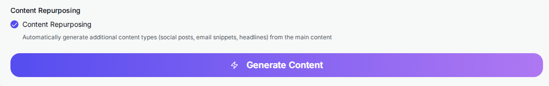 Media Blog penjana ai, e -mel, sosial, lebih banyak lagi - Menambah semula 1 artikel ke dalam 20 blog, jawatan dan e -mel SEO 6