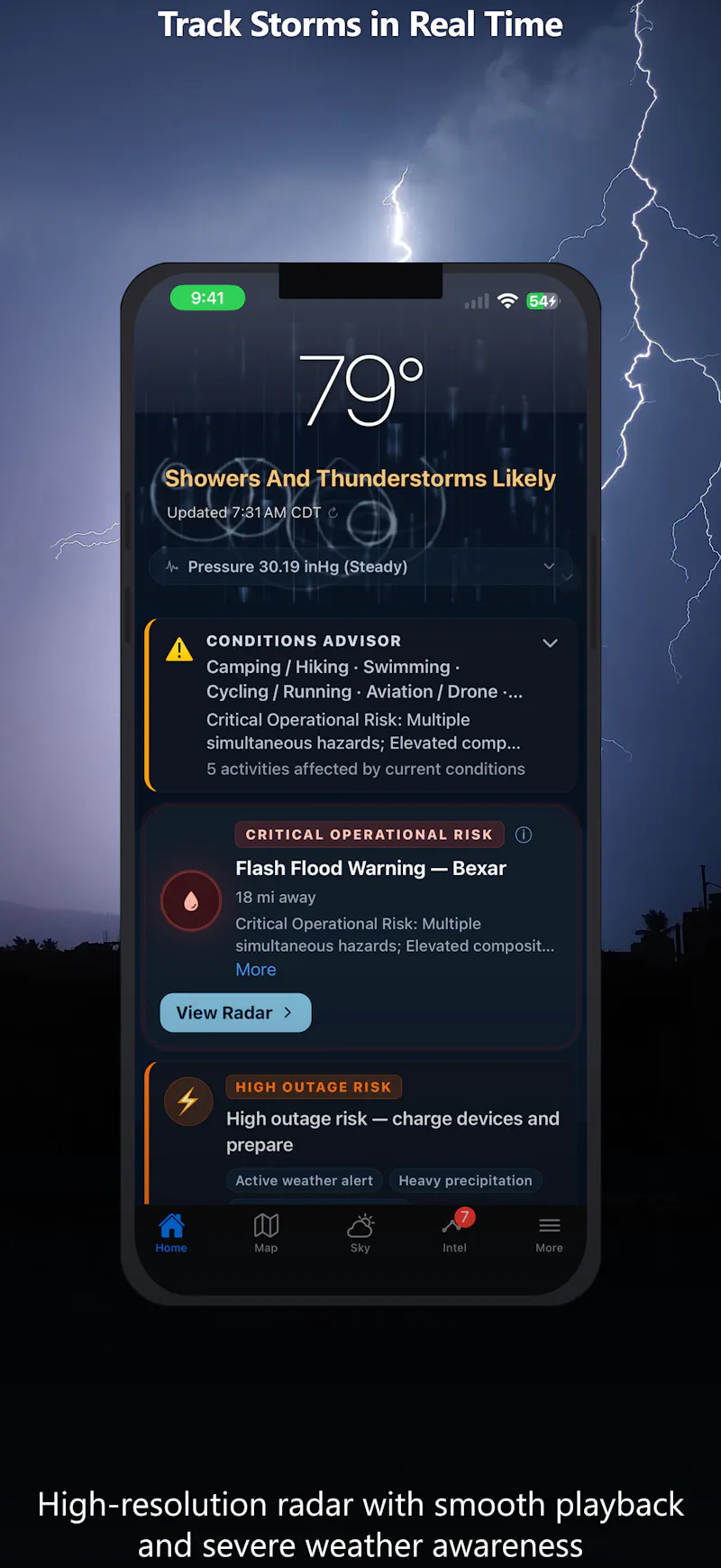 Weather Belt: Radar & Alerts screenshot 2