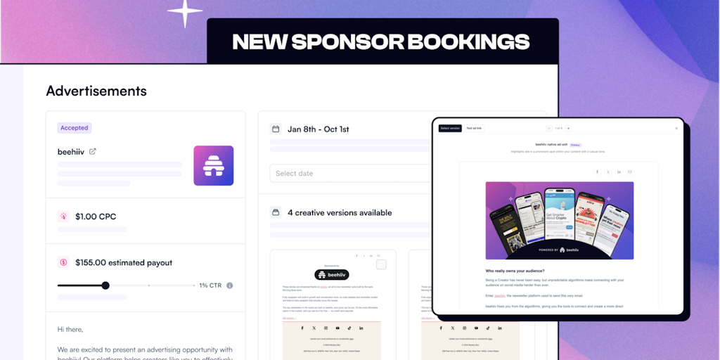 Newsletter Ad Network by beehiiv