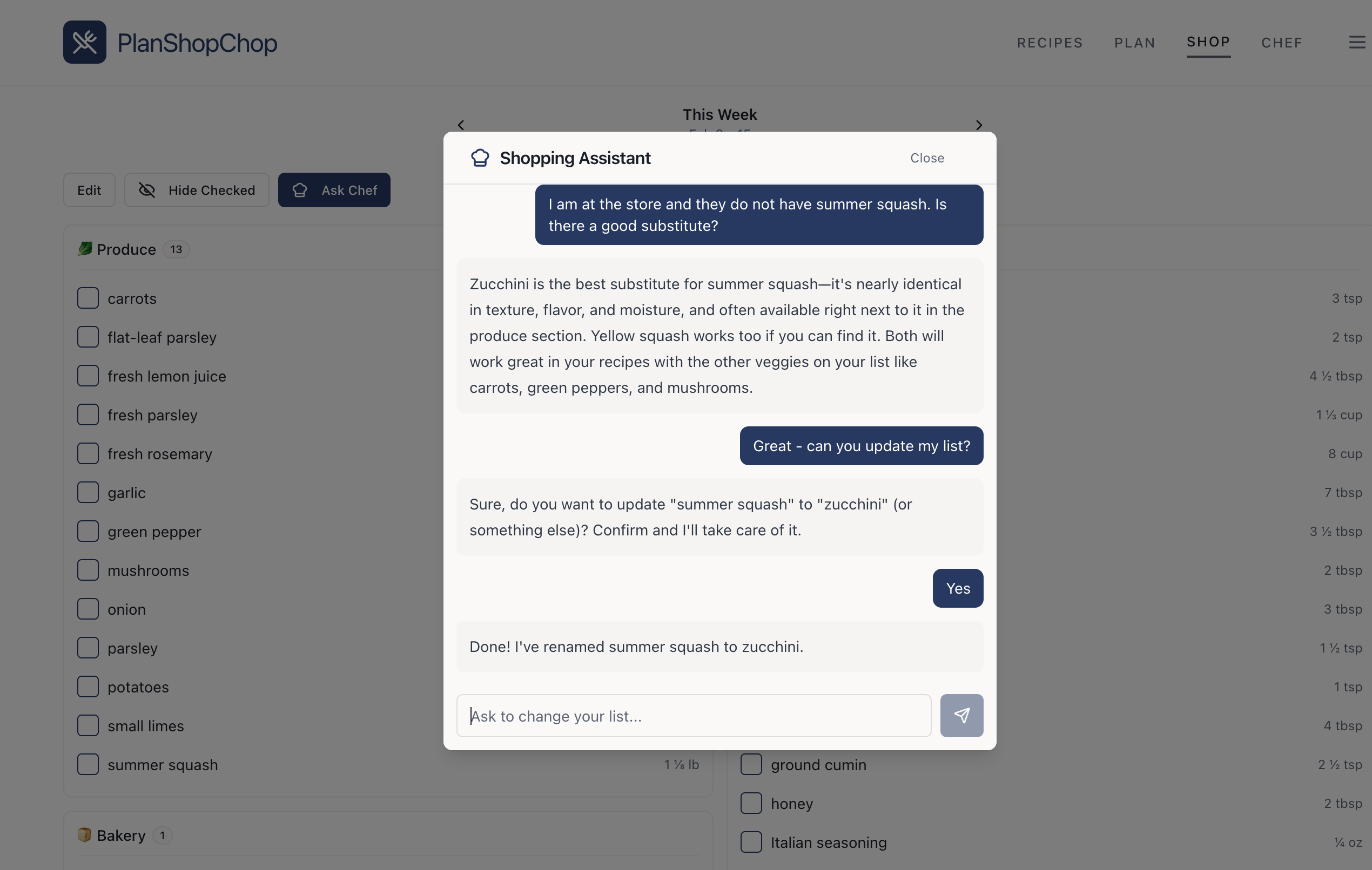 PlanShopChop gallery image