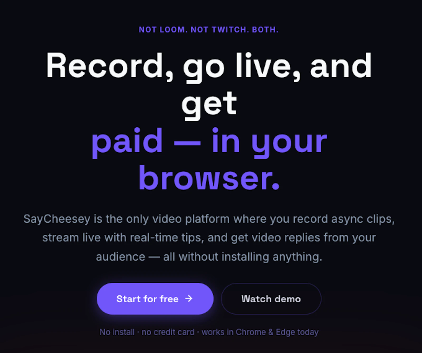 SayCheesey screenshot 1