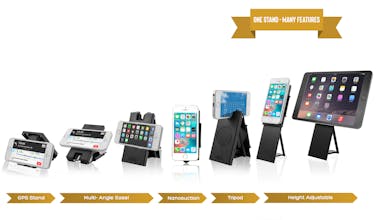 5-in-1 Pocket Size Phone & Tablet Stand gallery image
