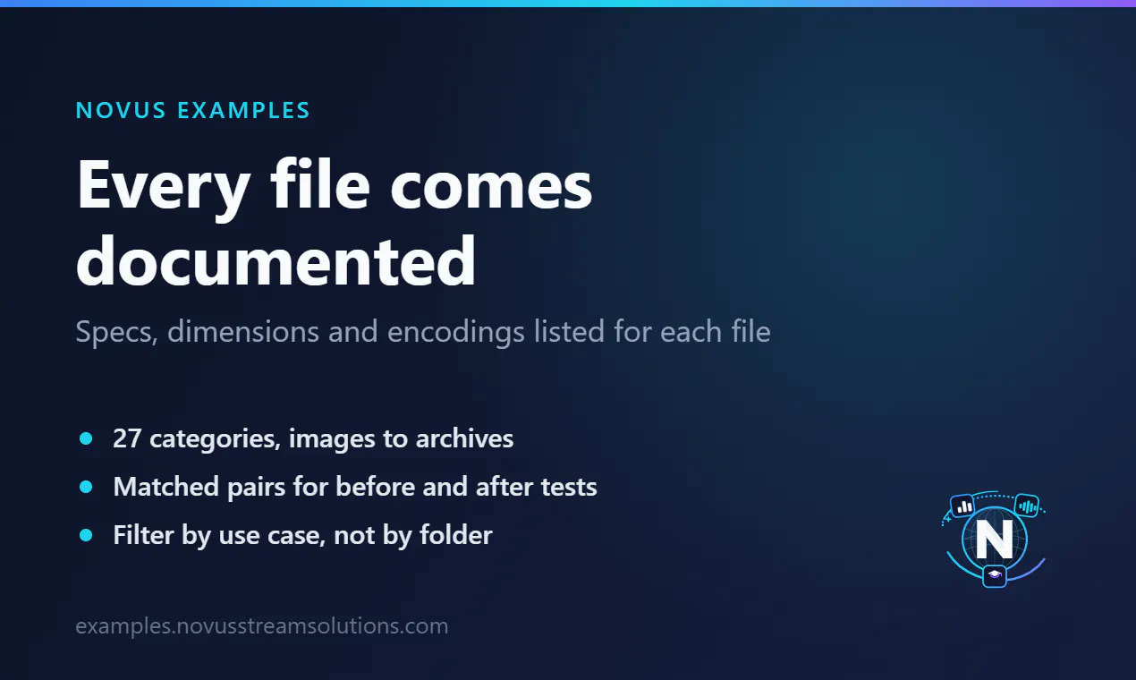 Novus Examples gallery image