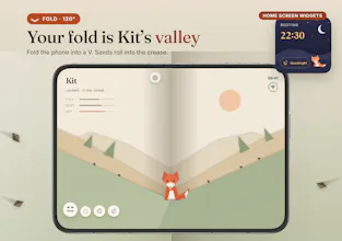 Foldling: Virtual Fox Pet gallery image