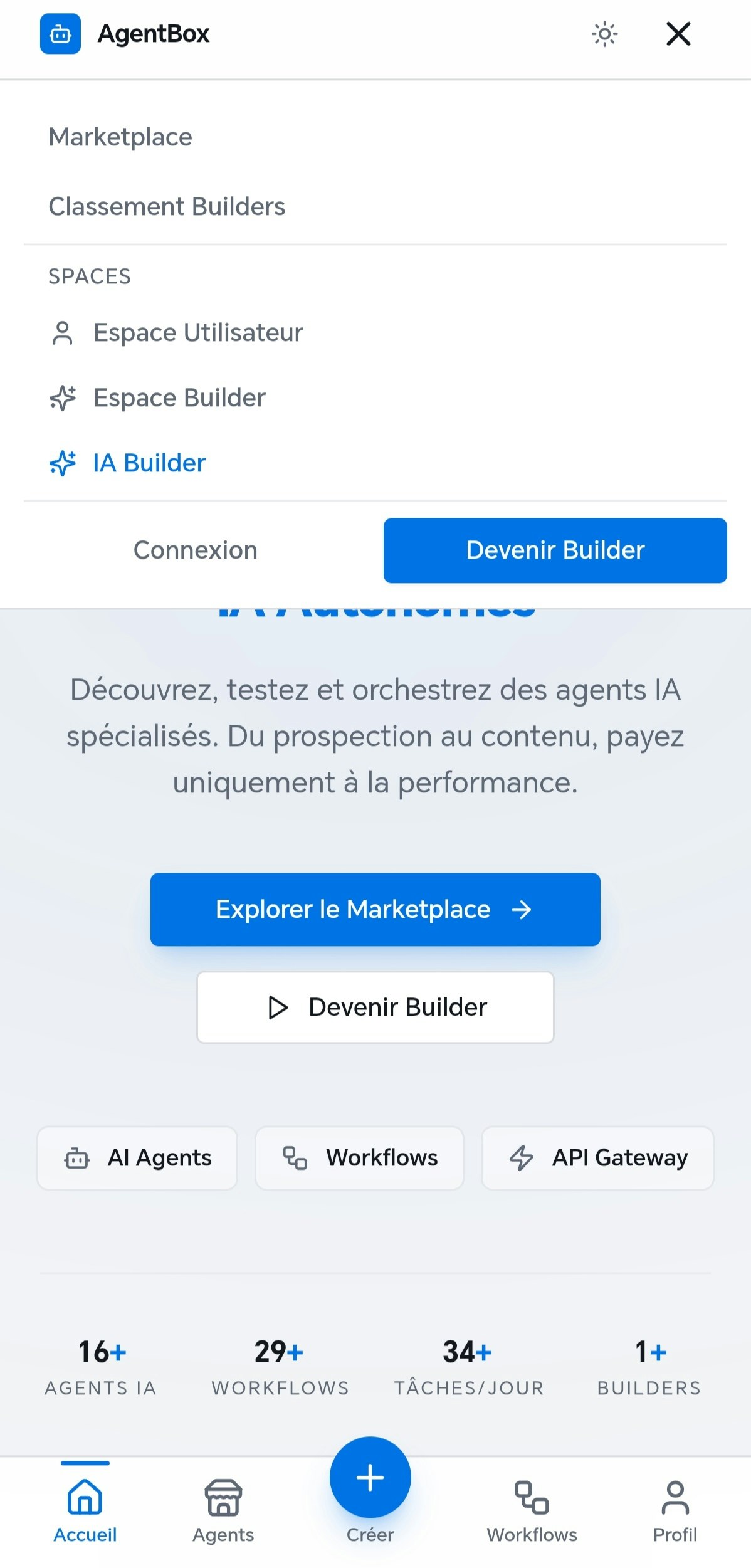 AgentBox — L'App Store des IA autonomes gallery image