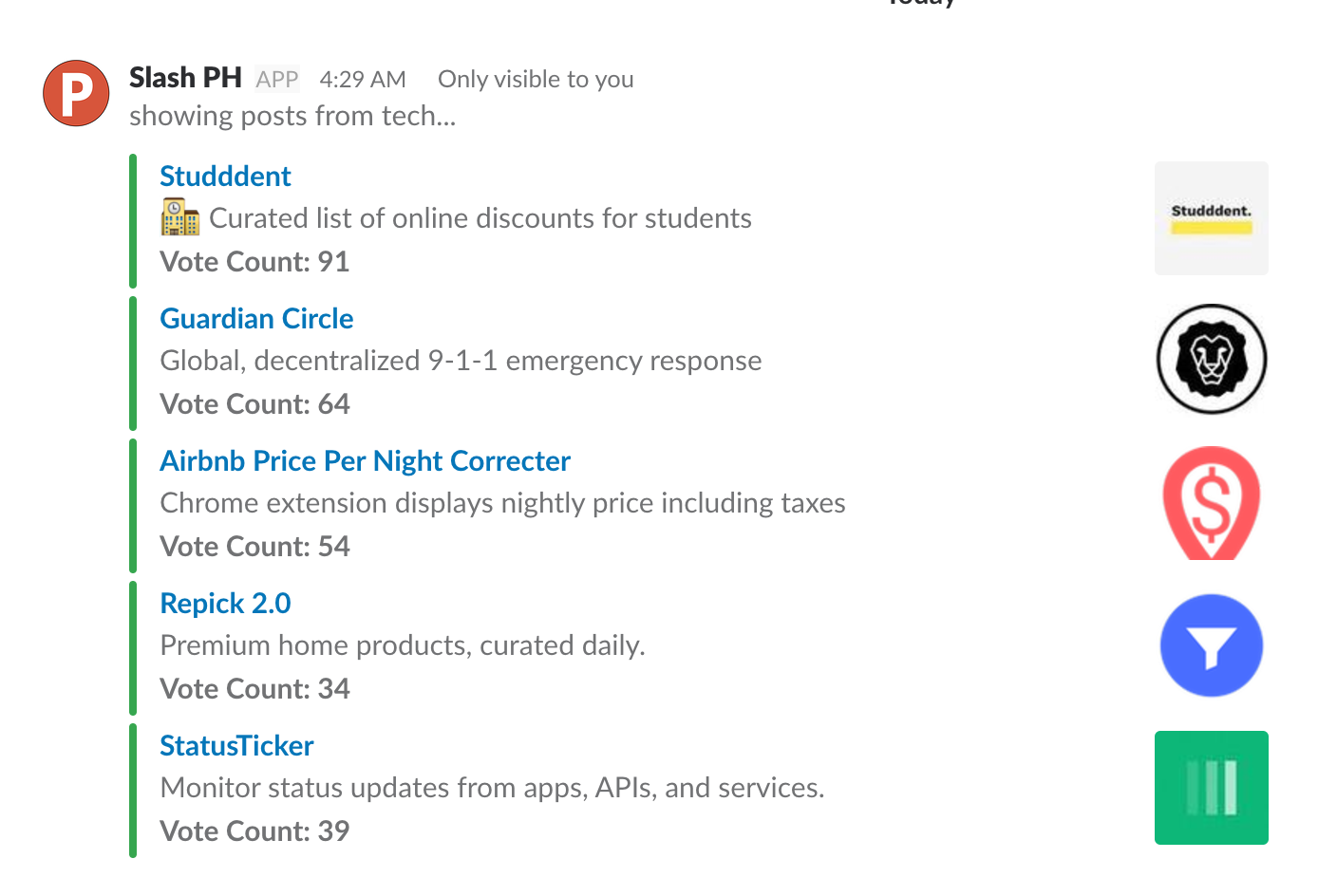 Slash PH for Slack gallery image