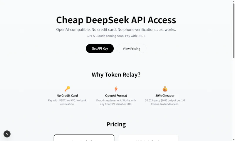 Token Relay screenshot 2