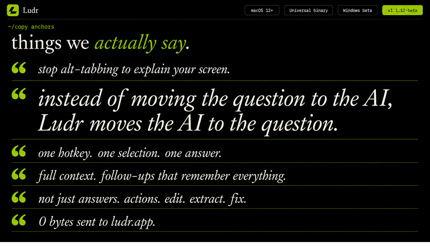  Ludr AI — Understand Any Screen gallery image