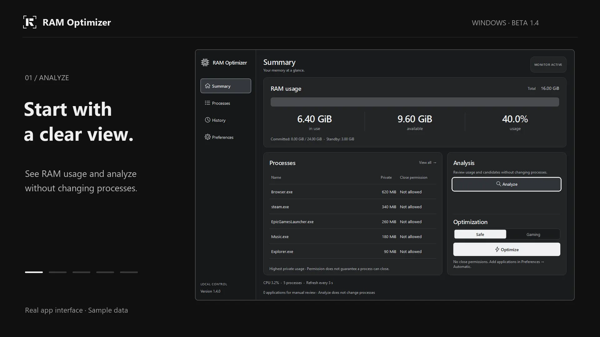 RAM Optimizer gallery image