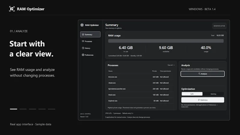 RAM Optimizer screenshot 5