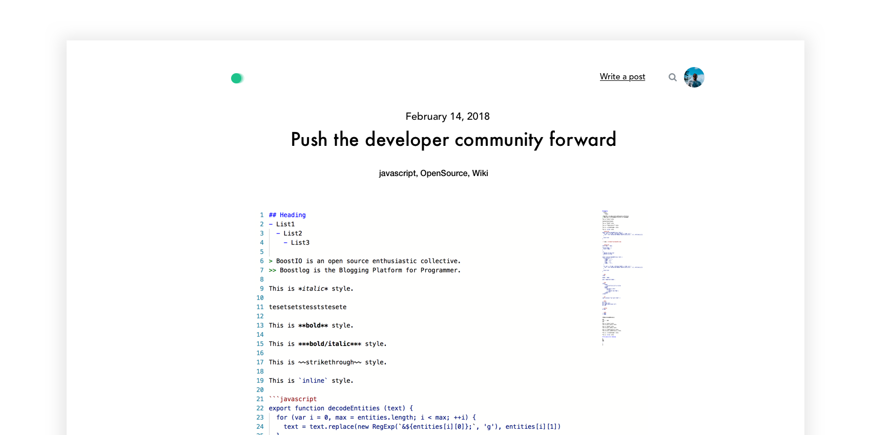Boostlog gallery image