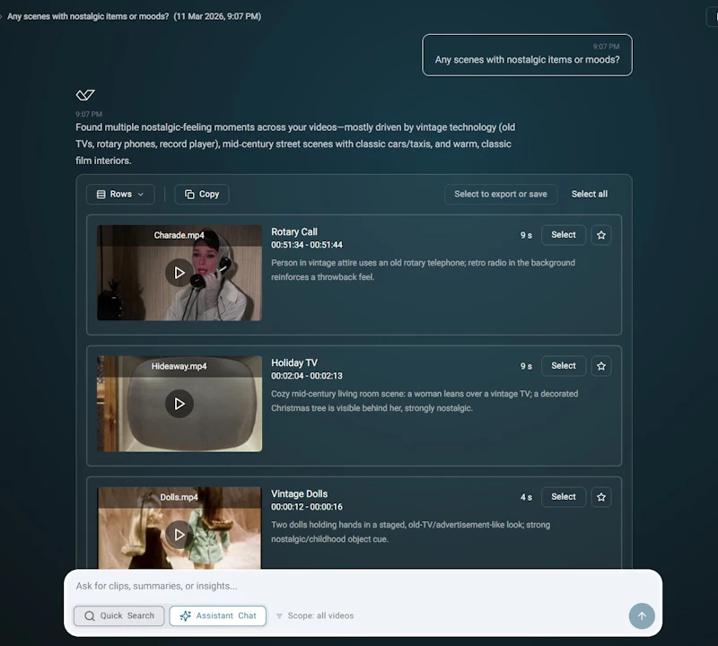 Valossa Assistant screenshot 10