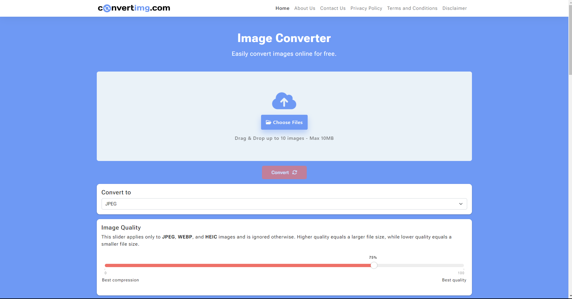 Mídia 1 de ConvertImg.com