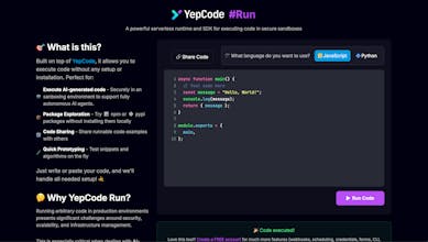 YepCode gallery image