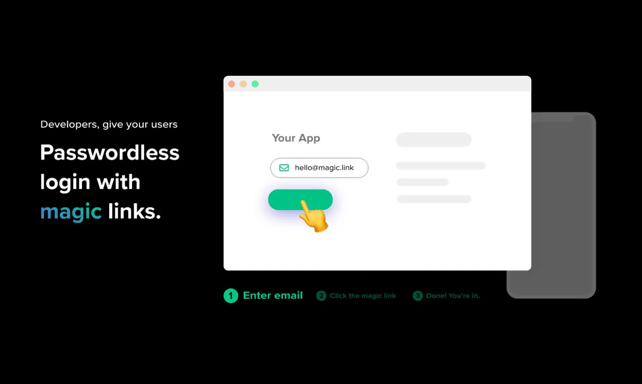 Magic: Make passwords disappear with a touch of Magic | Product Hunt