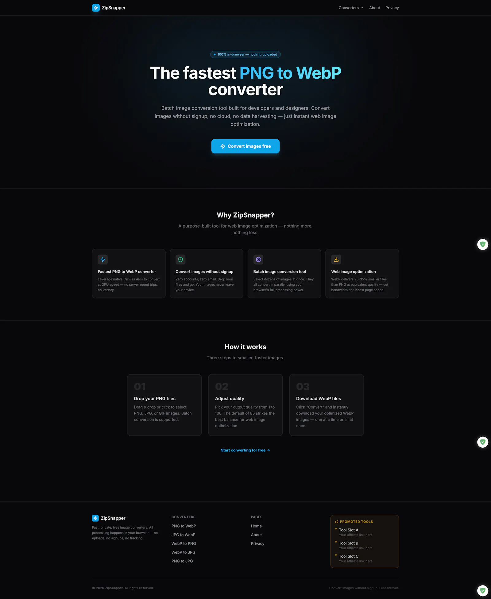 ZipSnapper screenshot 1