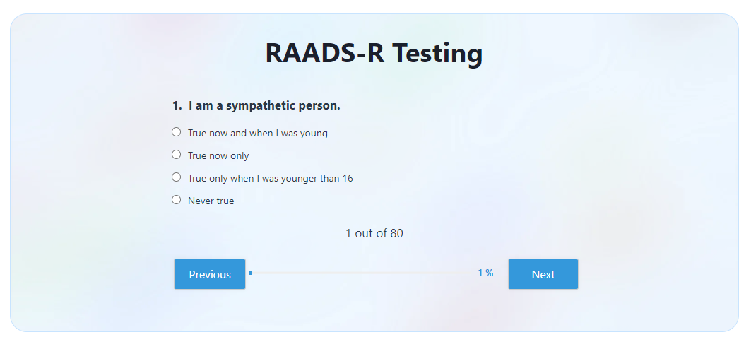 RAADs-R Test gallery image