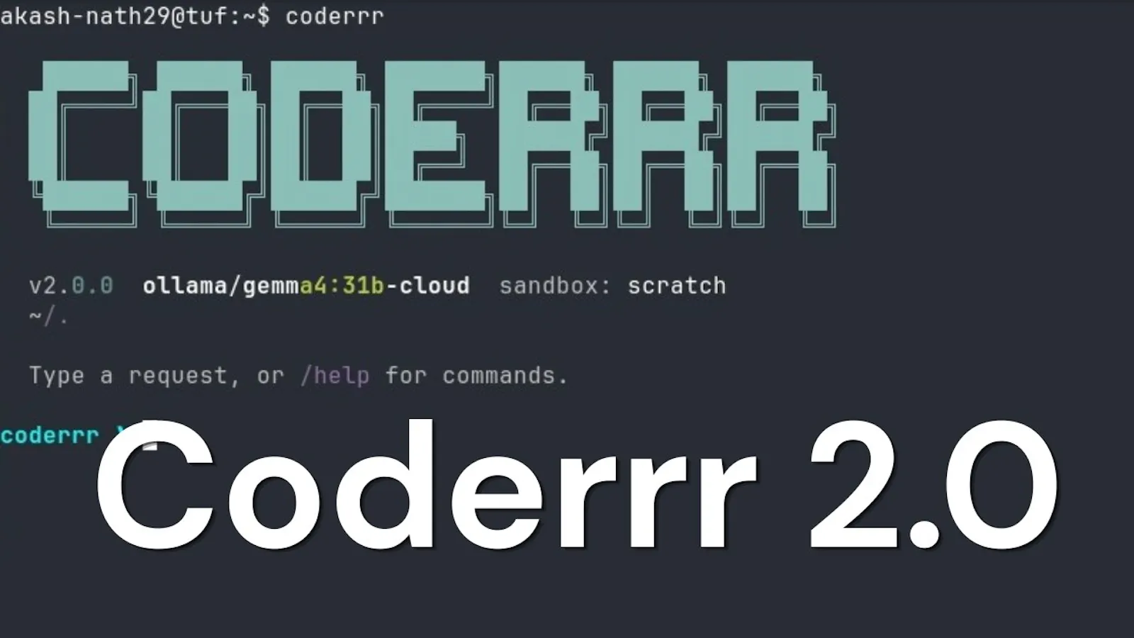 Coderrr screenshot 1 (video preview)