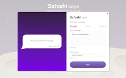 Satoshi says media 3