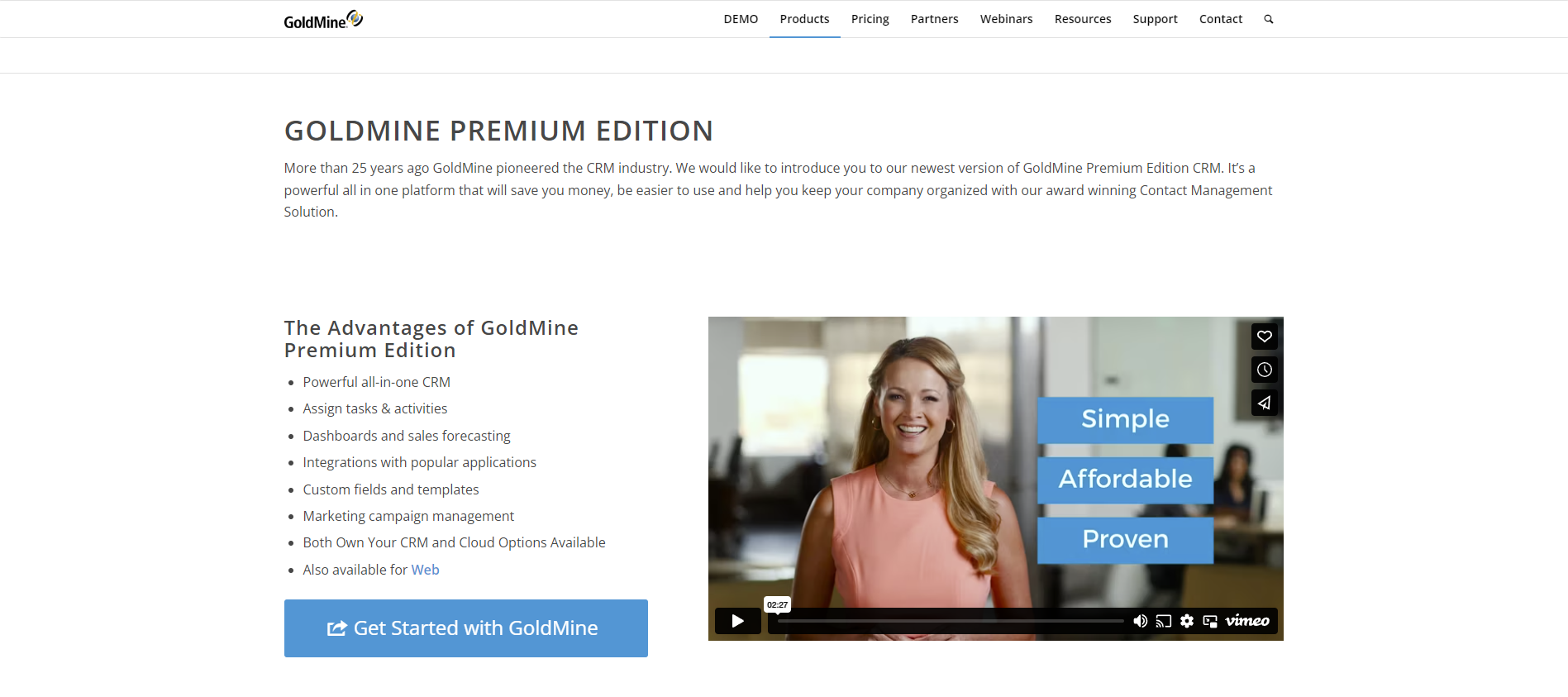 GoldMine Premium CRM gallery image